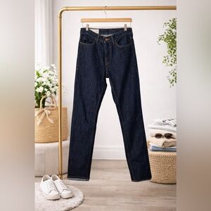 imogene + willie Dark Blue Straight Leg Jeans- size 27